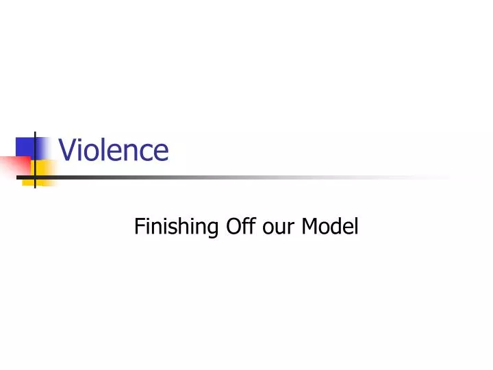 violence