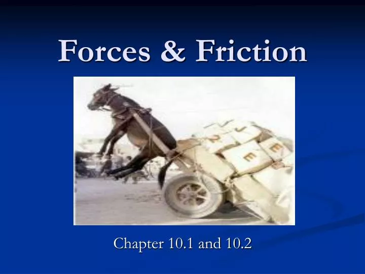 forces friction
