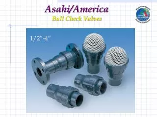 Asahi/America Ball Check Valves
