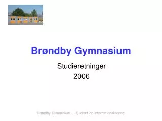 Brøndby Gymnasium