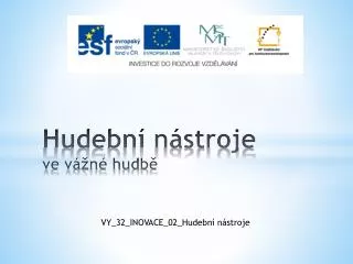 Hudební nástroje ve vážné hudbě