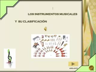 los instrumentos musicales
