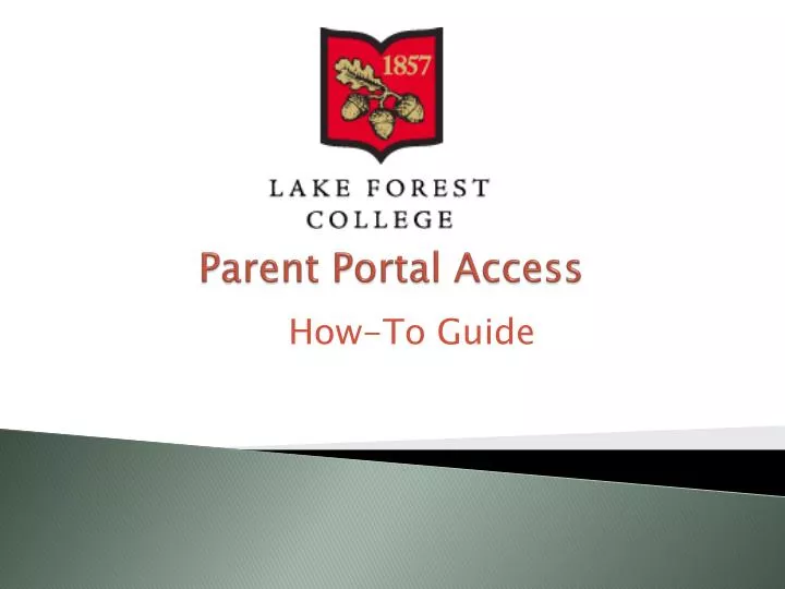 parent portal access