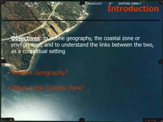 What is Geography? What is the Coastal Zone?