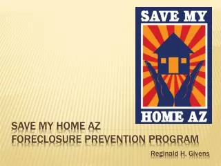 Save my home az foreclosure prevention program