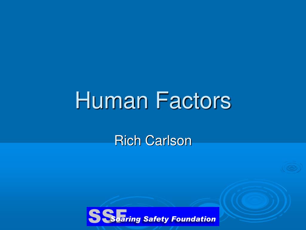 PPT - Human Factors PowerPoint Presentation, free download - ID:1771104
