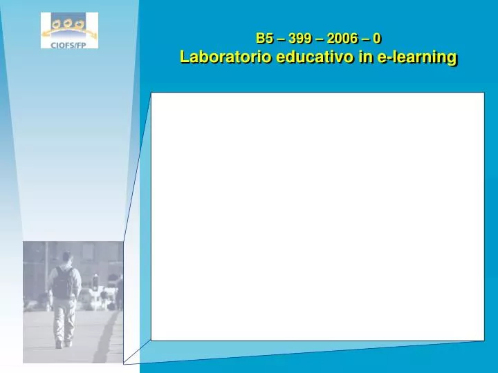 b5 399 2006 0 laboratorio educativo in e learning
