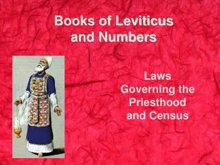 Books of Leviticus and Numbers
