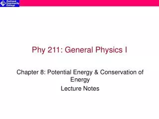 phy 211 general physics i
