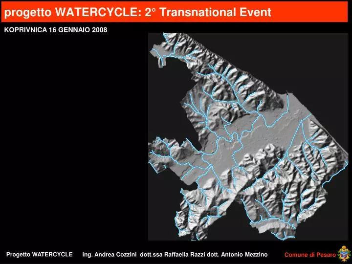 progetto watercycle 2 transnational event