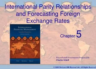International Parity Relationships and Forecasting Foreign Exchange Rates