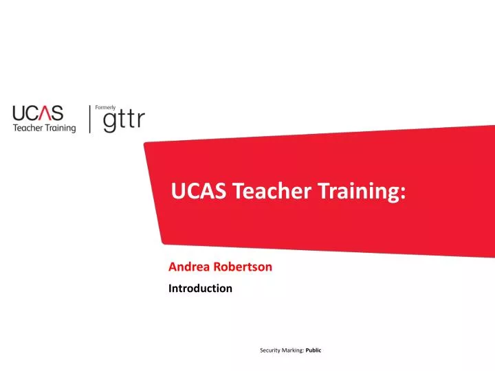 ucas teacher training