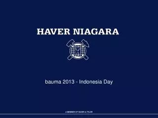 bauma 2013 - Indonesia Day