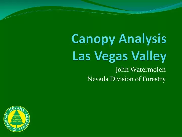 canopy analysis las vegas valley