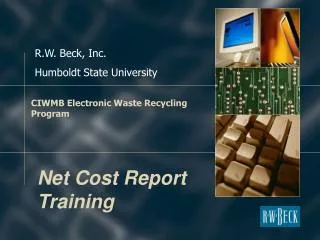 CIWMB Electronic Waste Recycling Program