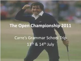 The Open Championship 2011