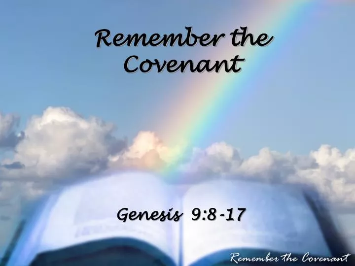 remember the covenant