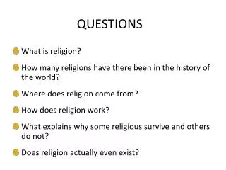 questions