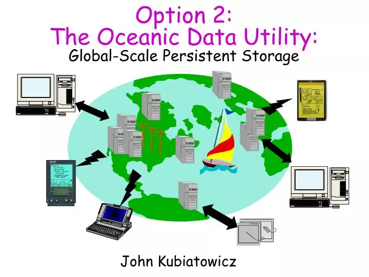 option 2 the oceanic data utility global scale persistent storage