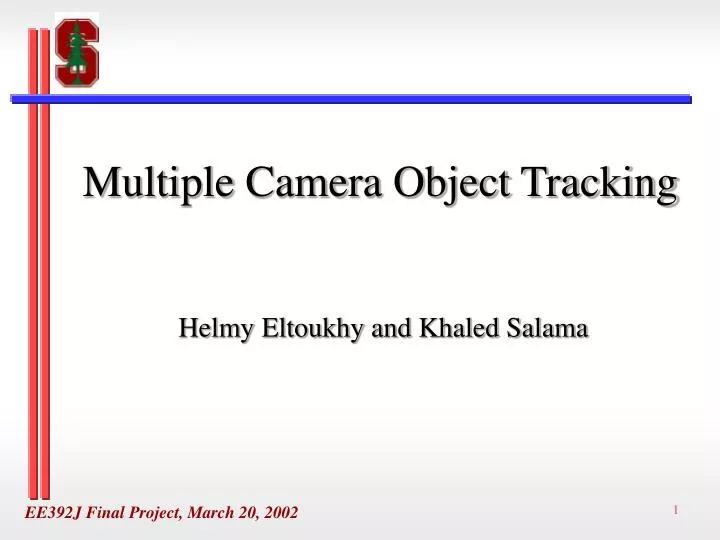 multiple camera object tracking