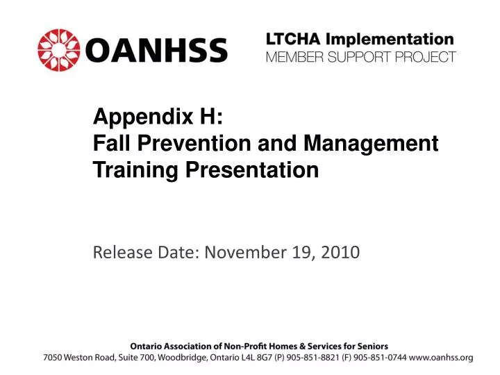 appendix h fall prevention and management training presentation