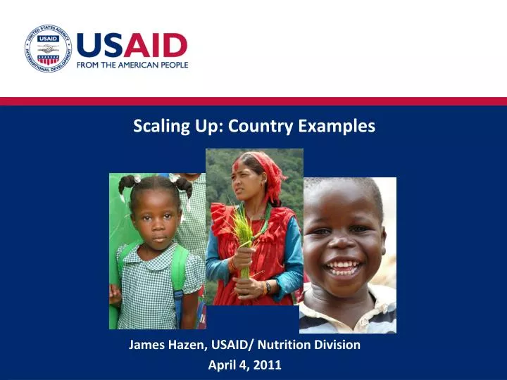 scaling up country examples