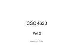 Perl Programming Exercises: Volume Calculation and String Manipulation - slide 1