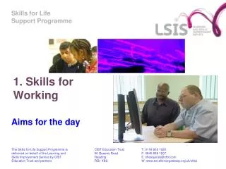 1. Skills for Working