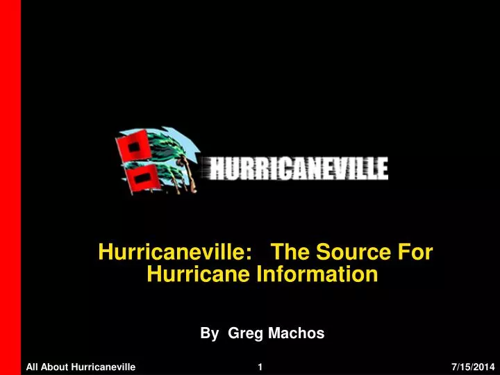 hurricaneville the source for hurricane information