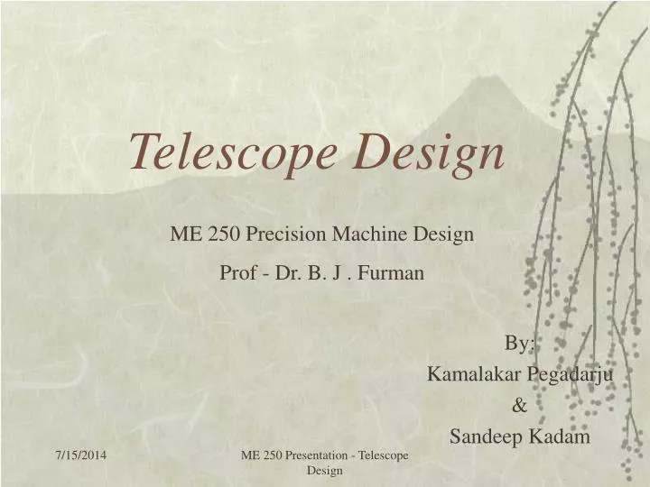telescope design