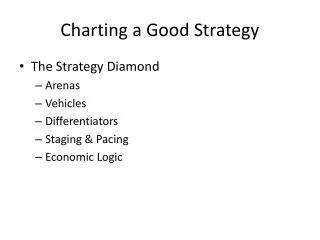 Charting a Good Strategy