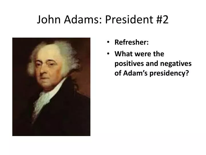 john adams president 2