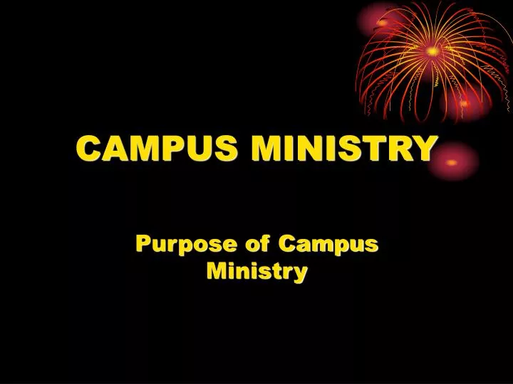 campus ministry