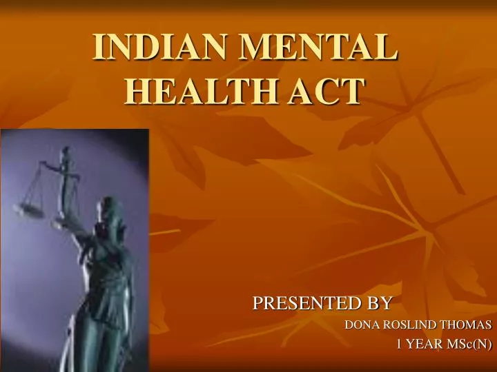 indian mental health act