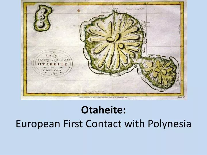 otaheite european first contact with polynesia