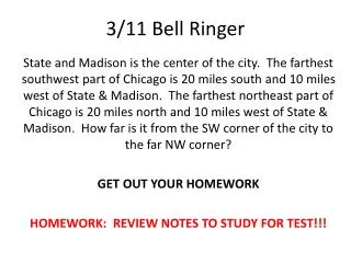 3/11 Bell Ringer