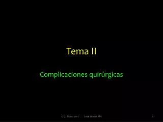 tema ii