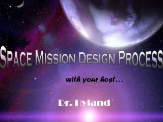 Space Mission Design Process
