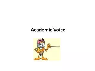 Academic Voice