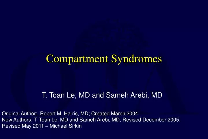 compartment syndromes