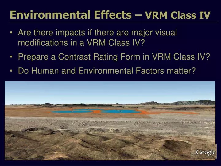 environmental effects vrm class iv