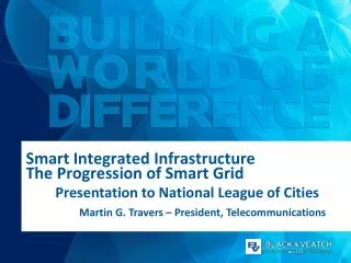 Smart Integrated Infrastructure The Progression of Smart Grid