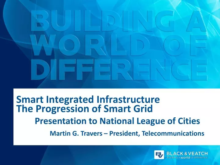 smart integrated infrastructure the progression of smart grid