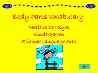 Body Parts Vocabulary