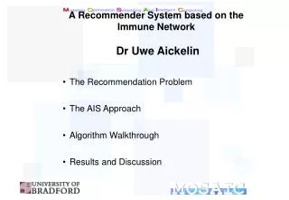 A Recommender System based on the Immune Network
