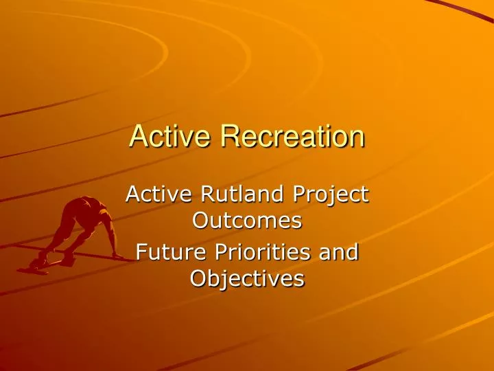 active recreation