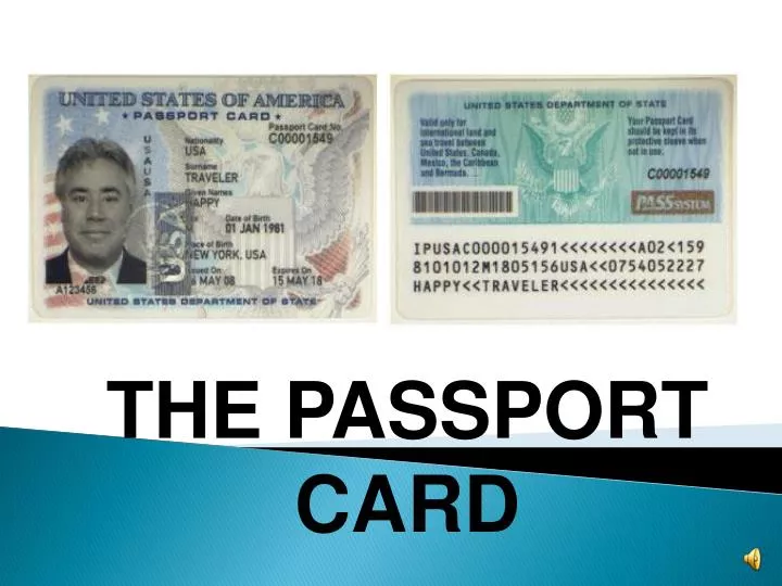 the passport card