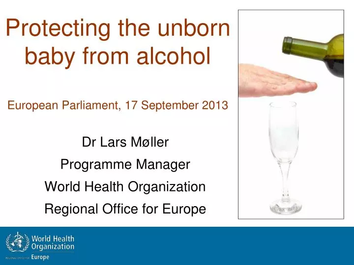 protecting the unborn baby from alcohol european parliament 17 september 2013