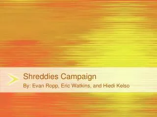 Shreddies Campaign