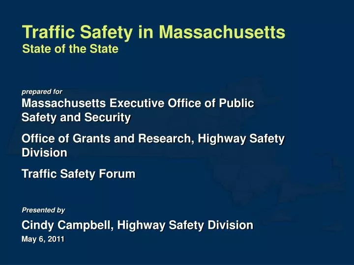 traffic safety in massachusetts